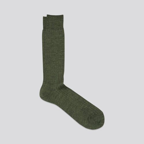 The Merino Sock Dark Green - ASKET - Modalova