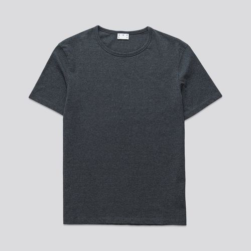 The T-Shirt Charcoal Melange - ASKET - Modalova