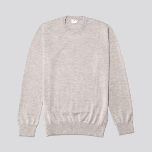 The Merino Sweater Light Grey - ASKET - Modalova