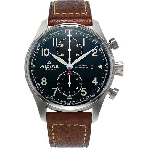 Startimer Pilot Automatic Chronograph Swiss Made Uhr 44mm - Alpina - Modalova