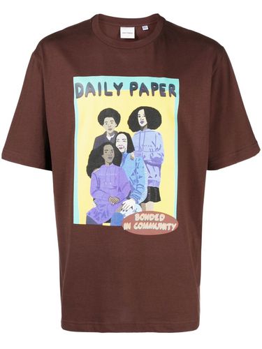 Printed Cotton T-shirt - Daily Paper Capsule - Modalova