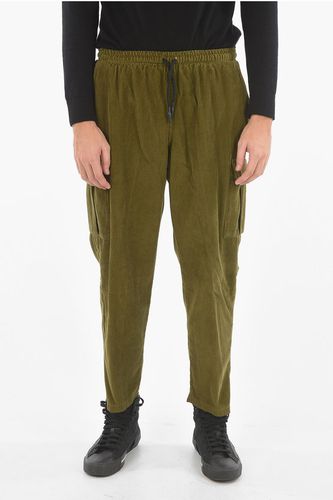 Corduroy Cargo Pants With Drawstring Größe Xl - Amish - Modalova