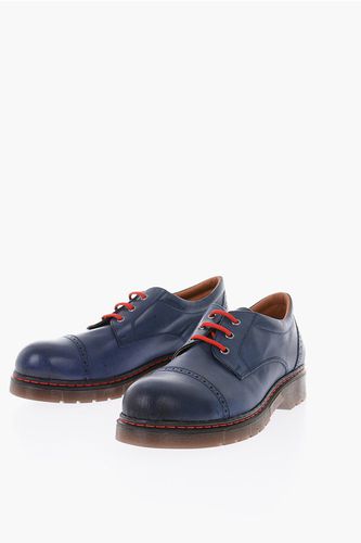HITCH-HIKER leather Derby shoes with rubber sole Größe 40 - Monnalisa - Modalova