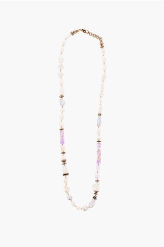 Longline Necklace with Gemstones Größe Unica - Alcozer & J - Modalova
