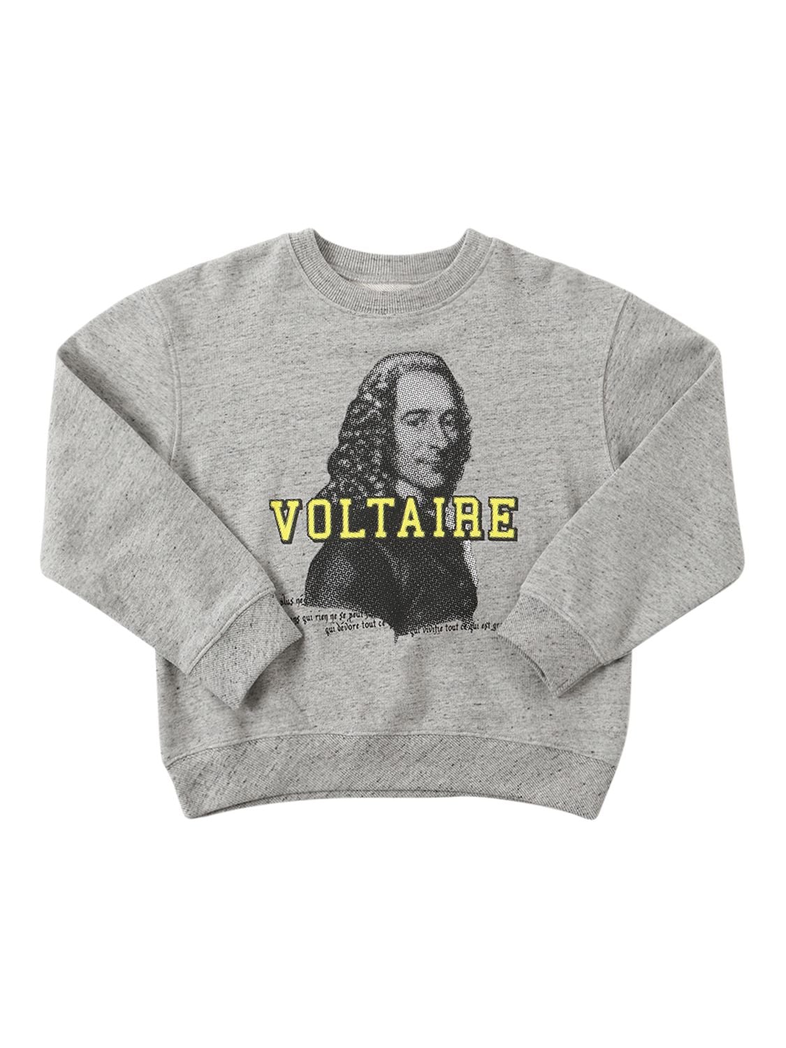 Bedrucktes Sweatshirt Aus Baumwolle - ZADIG&VOLTAIRE - Modalova