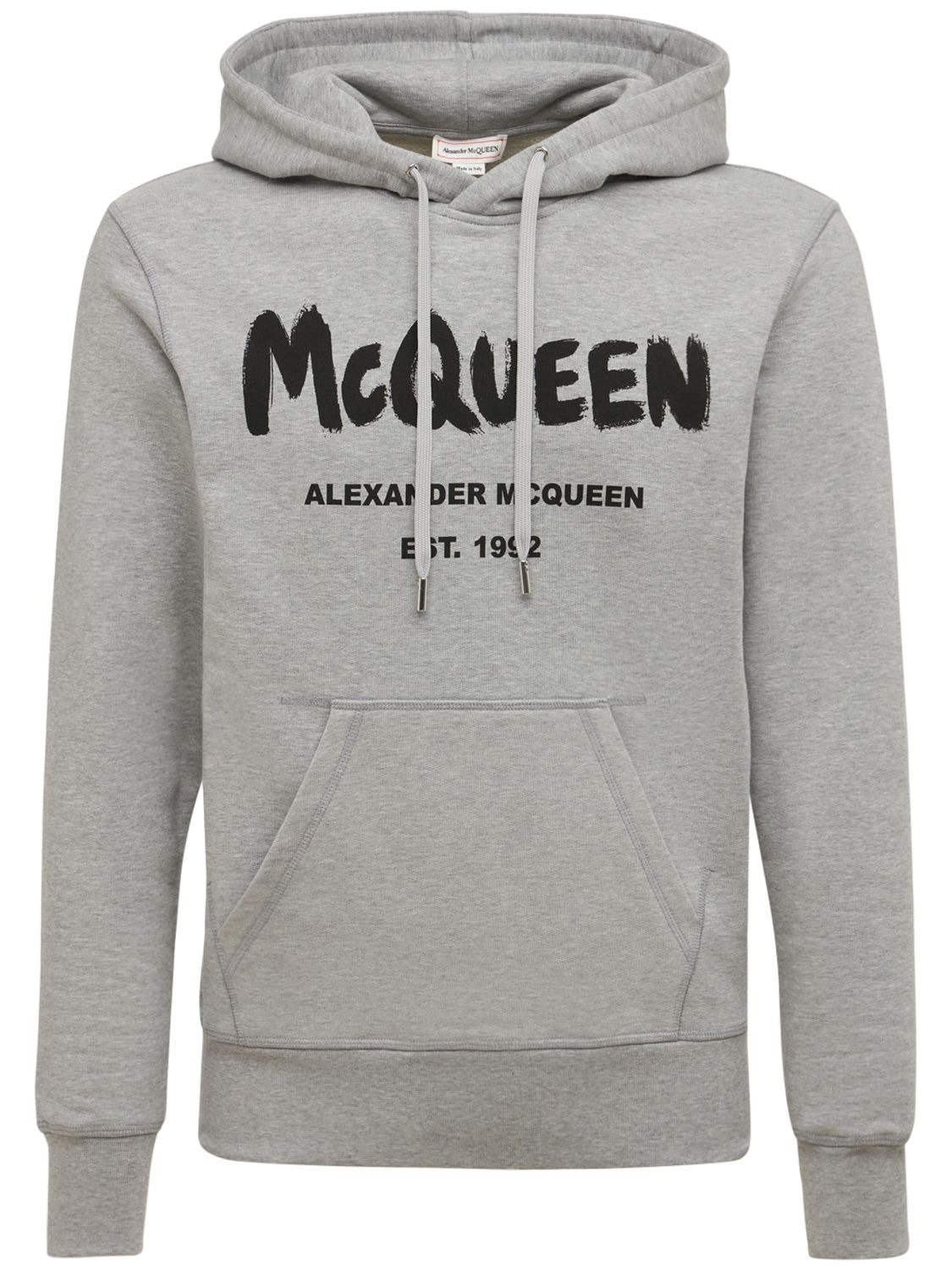 Bedrucktes Sweatshirt Aus Baumwolle - ALEXANDER MCQUEEN - Modalova