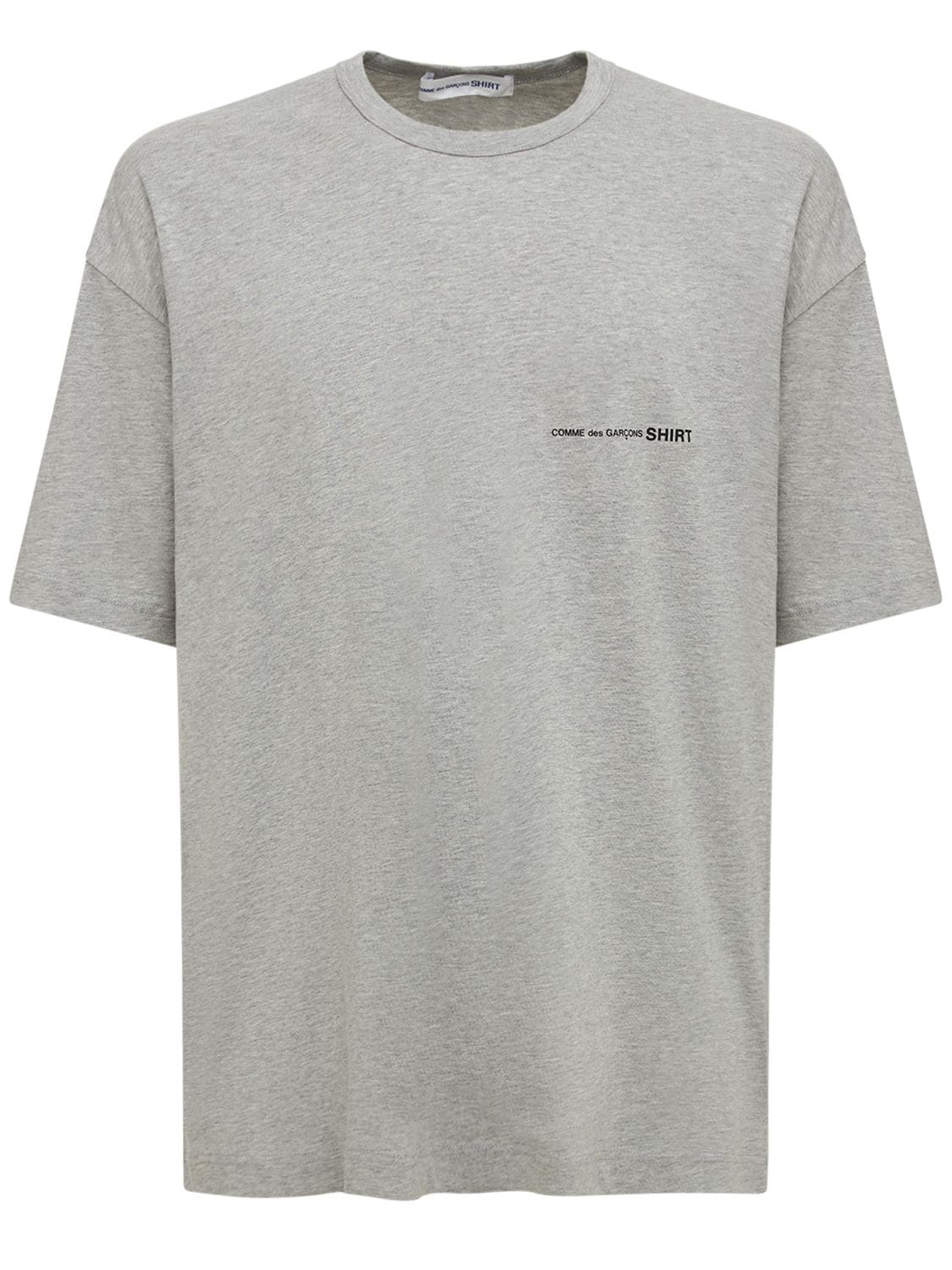 T-shirt Aus Baumwolljersey Mit Logodruck - COMME DES GARÇONS SHIRT - Modalova