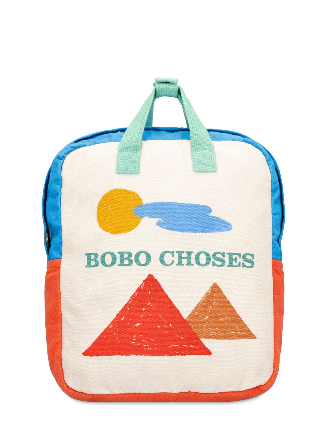 Rucksack Aus Baumwolle Mit Logodruck - BOBO CHOSES - Modalova