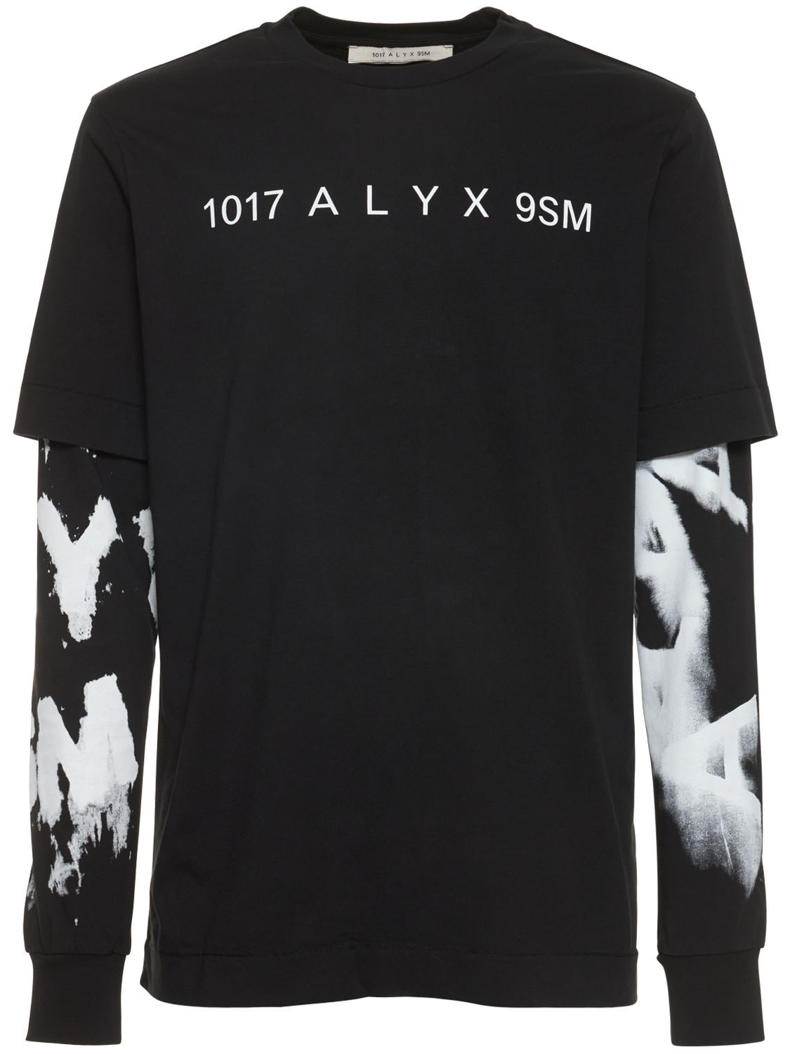 Baumwoll-t-shirt Mit Druck - 1017 ALYX 9SM - Modalova
