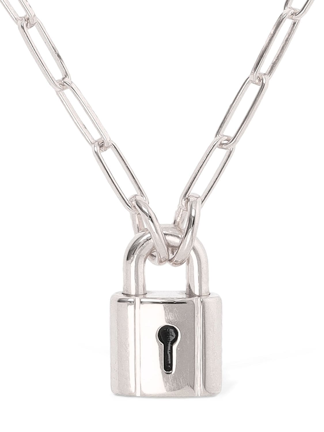Halskette Aus Silber „lock“ - DODO - Modalova