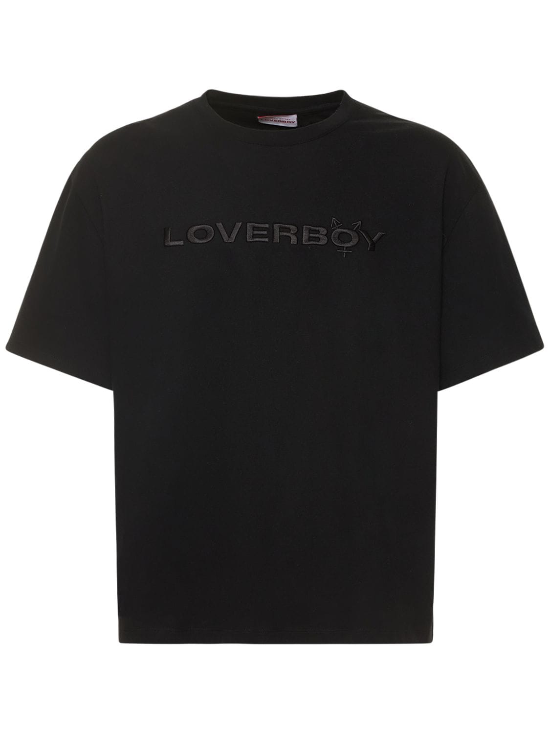 T-shirt Aus Baumwolle Mit Logo - CHARLES JEFFREY LOVERBOY - Modalova