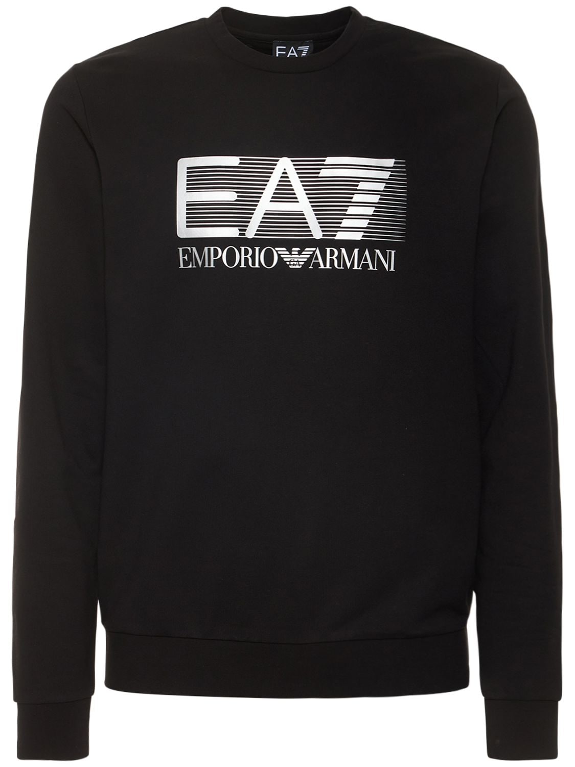 Sweatshirt Aus Baumwollterry - EA7 EMPORIO ARMANI - Modalova
