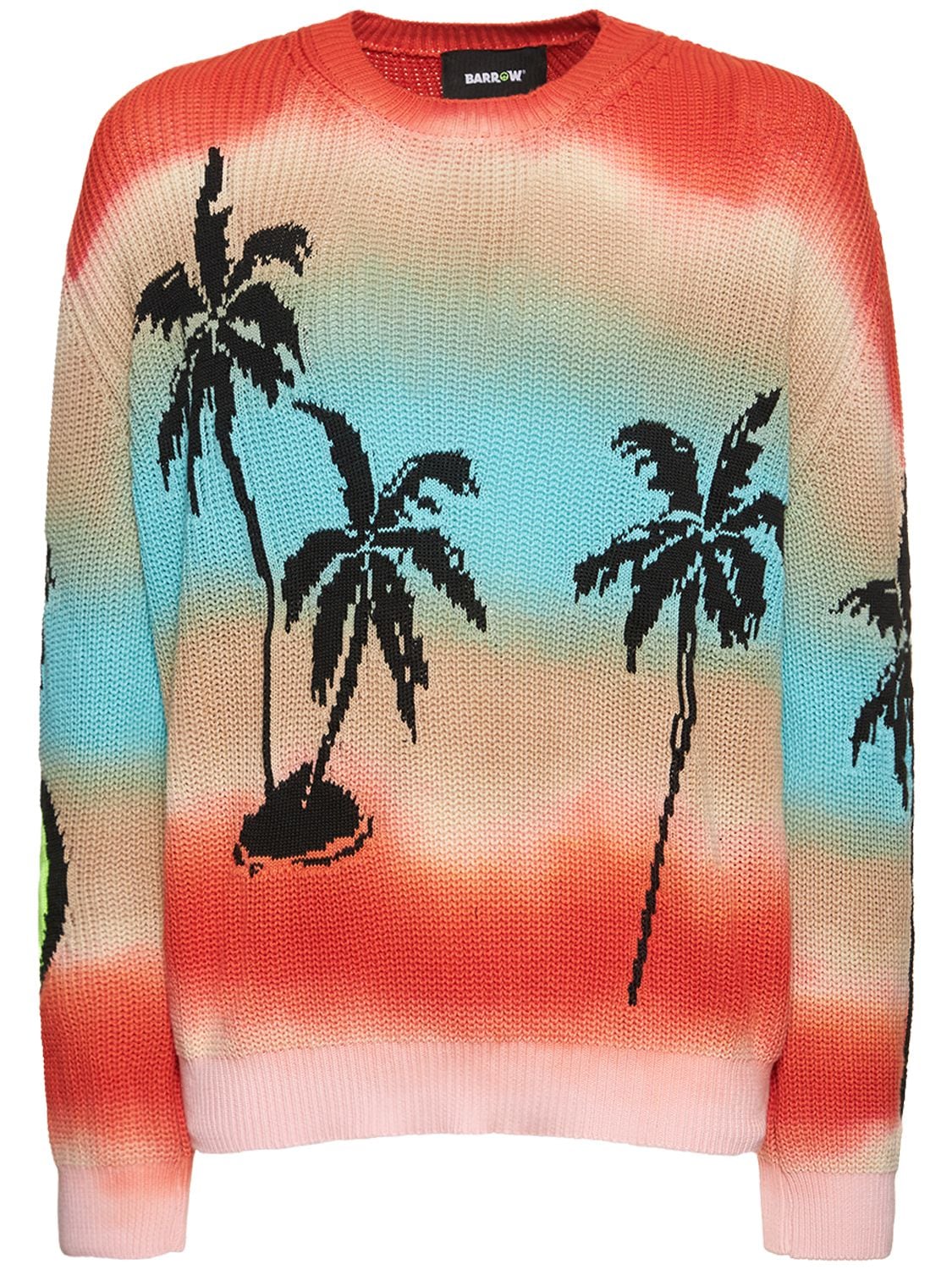 Sweater Aus Strick „palm“ - BARROW - Modalova