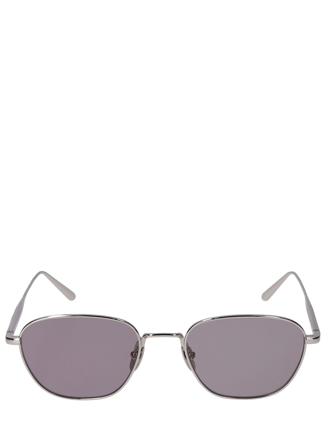 Polygon Grey Stainless Steel Sunglasses - CHIMI - Modalova