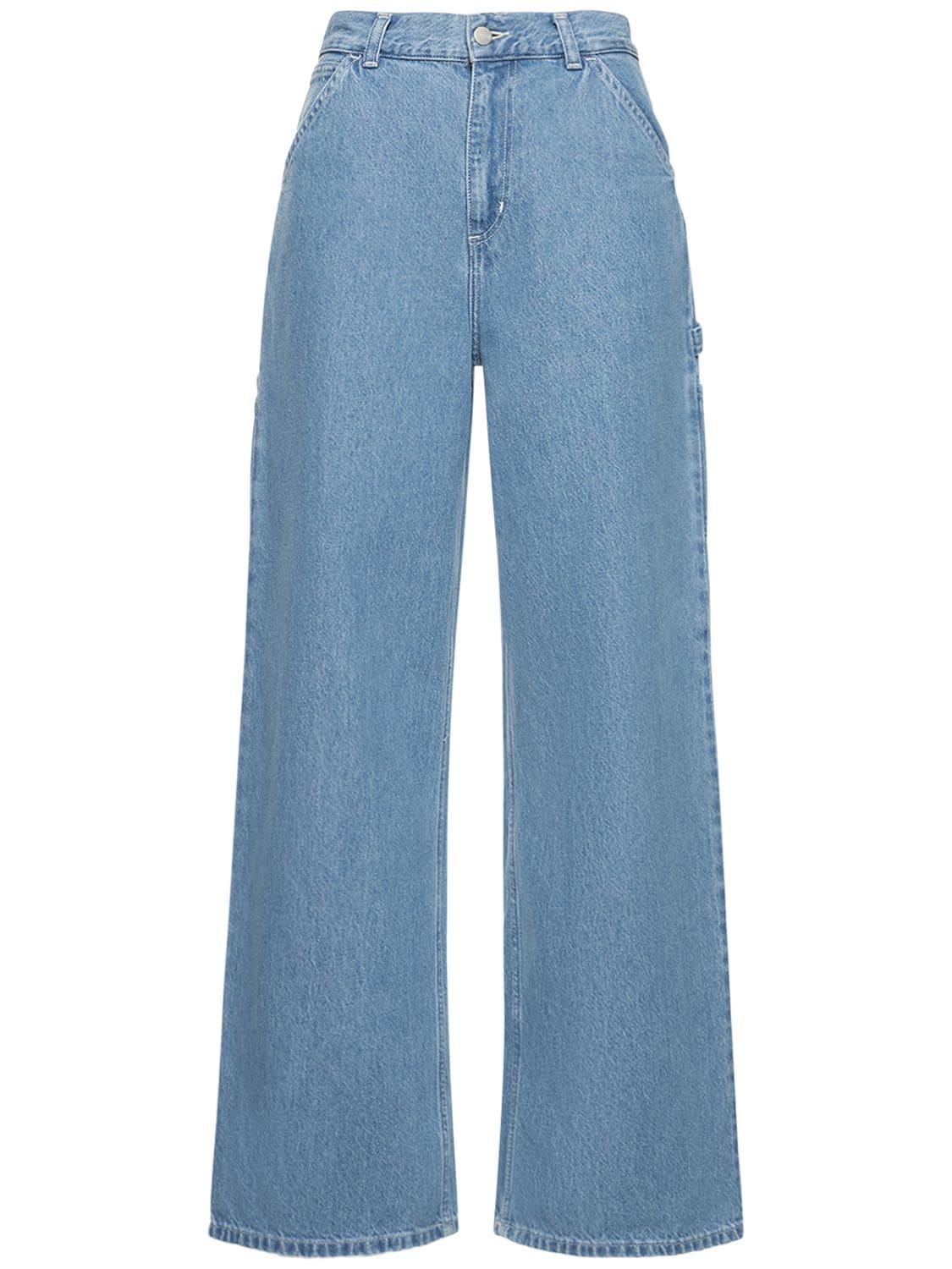Jeans Aus Baumwolldenim Mit Weitem Bein - CARHARTT WIP - Modalova
