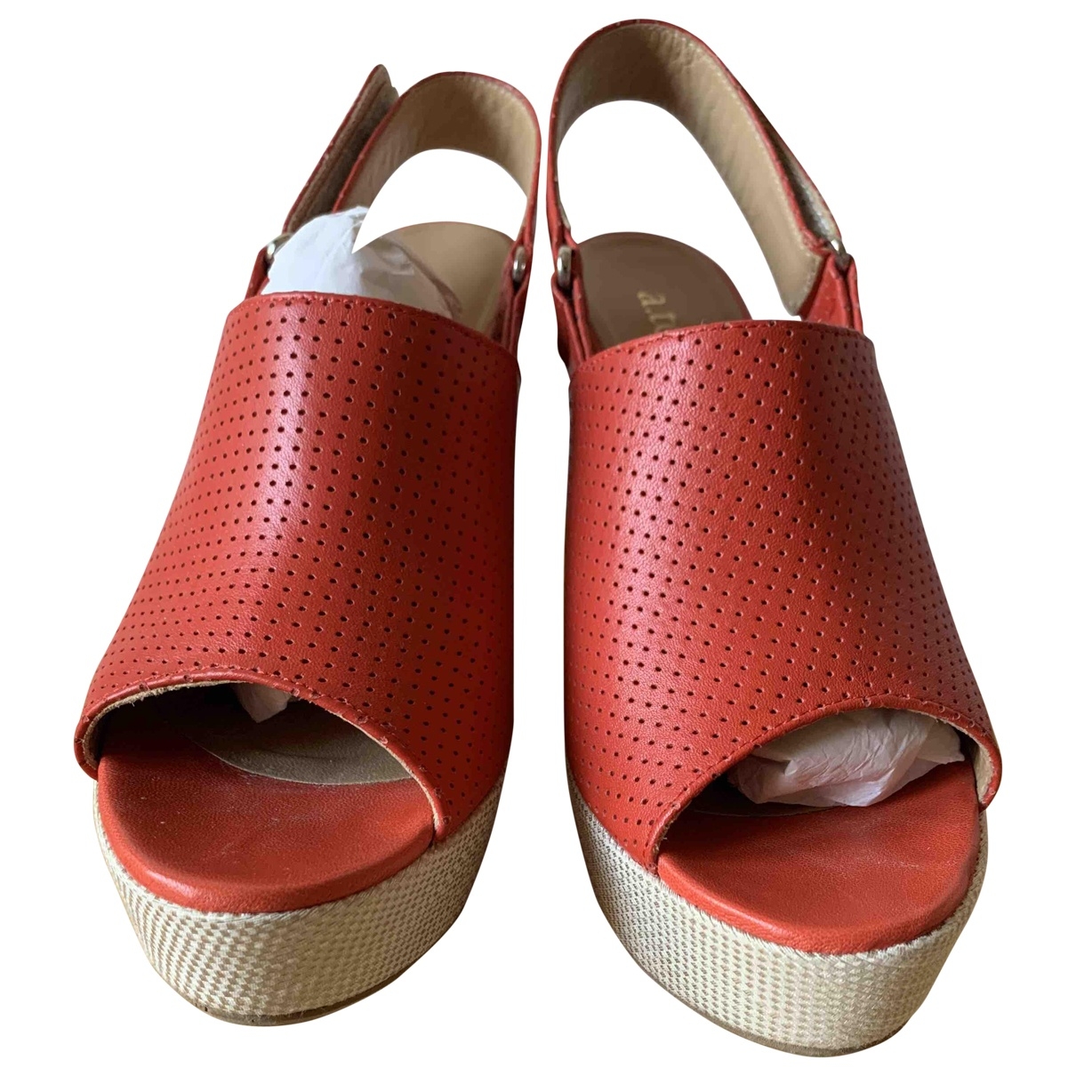 A. Testoni Leather sandals - A. Testoni - Modalova