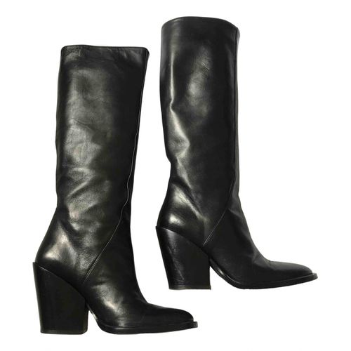 A.F.Vandevorst Leather riding boots - A.F.Vandevorst - Modalova