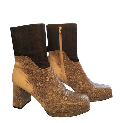 Amélie Pichard Leather boots - Amélie Pichard - Modalova