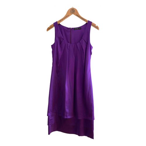 Comma Silk mid-length dress - Comma - Modalova