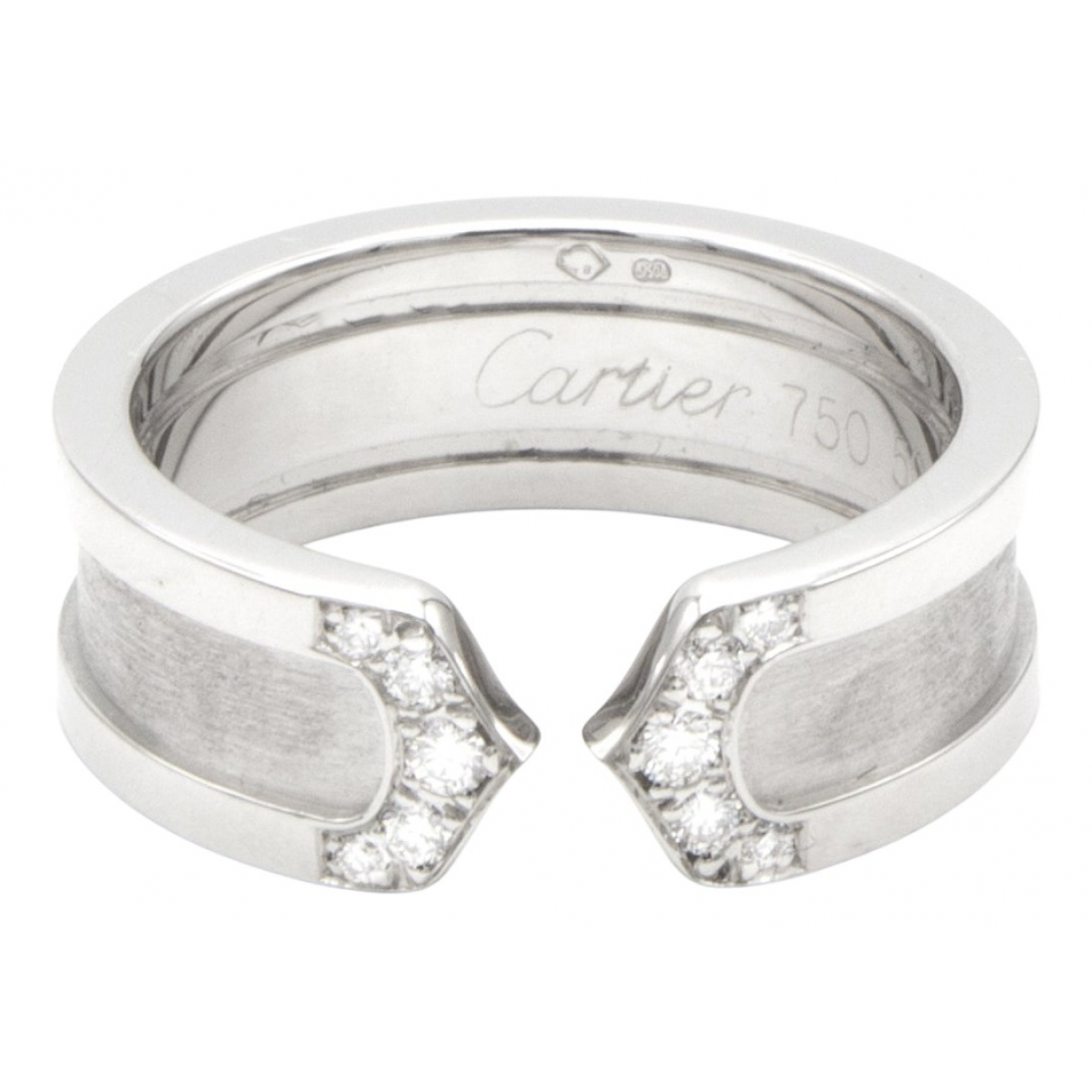 Cartier C white gold ring - Cartier - Modalova