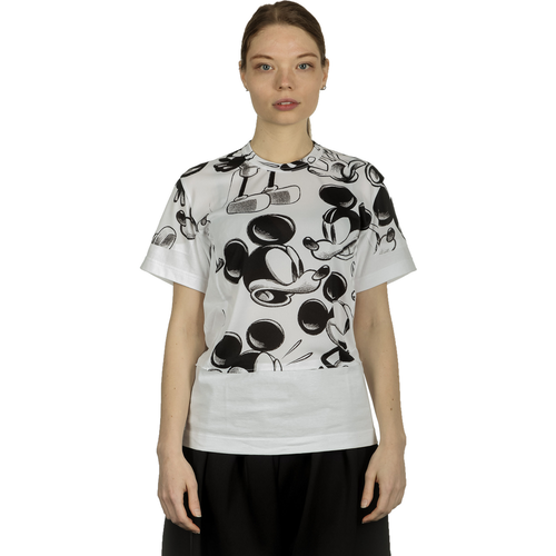 Damen T-Shirt mit Mickey-Maus-Print - Comme des Garçons - Modalova