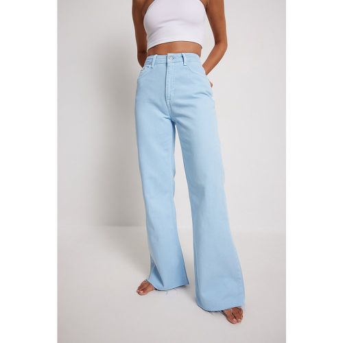 Bootcut Jeans mit hoher Taille - Blue - NA-KD Trend - Modalova
