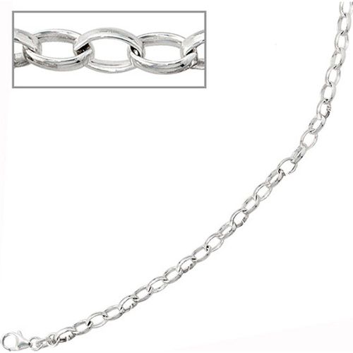 Armband 925 Sterling Silber rhodiniert 21 cm Silberarmband Karabiner - SIGO - Modalova