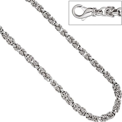 Halskette Kette 925 Sterling Silber 50 cm Silberkette Karabiner - SIGO - Modalova
