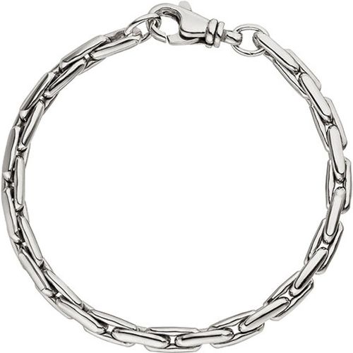 Armband 925 Sterling Silber rhodiniert 19 cm Silberarmband Karabiner - SIGO - Modalova