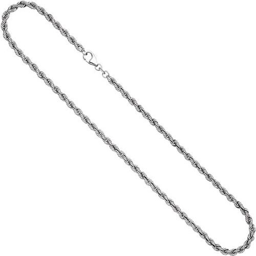 Kordelkette 925 Silber massiv 45 cm Kette Halskette Silberkette Karabiner - SIGO - Modalova