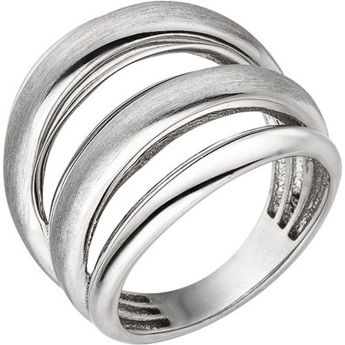 Damen Ring mehrreihig 925 Sterling Silber Silberring - SIGO - Modalova