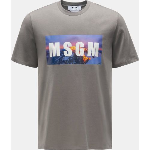 Herren - Rundhals-T-Shirt - MSGM - Modalova