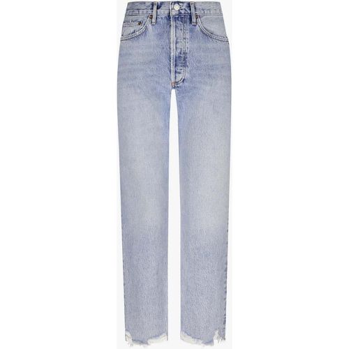 S 7/8-Jeans Mid Rise Loose Straight Crop - Agolde - Modalova