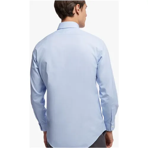 Milano Slim-fit Non-iron Dress Shirt, Pinpoint, Button-Down Collar - Brooks Brothers - Modalova