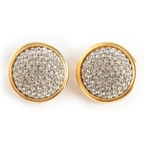 Chrystal round earrings - Givenchy Pre-owned - Modalova
