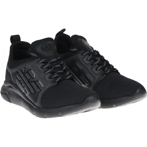 X8X057Xcc55Nero Sneakers , Damen, Größe: 37 EU - Emporio Armani EA7 - Modalova