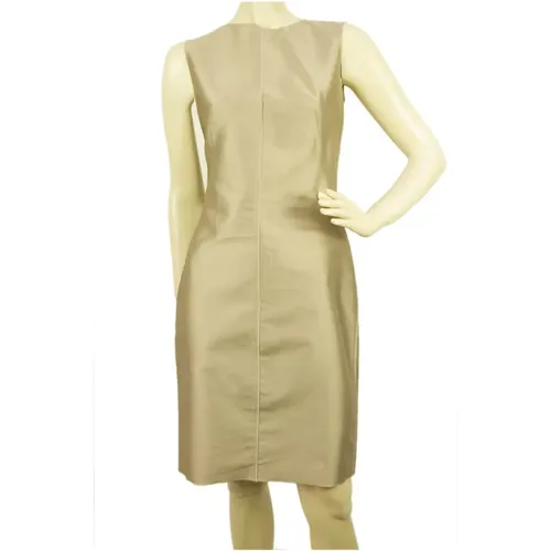 Unhemmed Knee Length Sleeveless Tank Dress , Damen, Größe: S - Dolce & Gabbana Pre-owned - Modalova