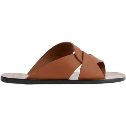 Flat leather sandals Allai , Damen, Größe: 36 EU - ATP Atelier - Modalova