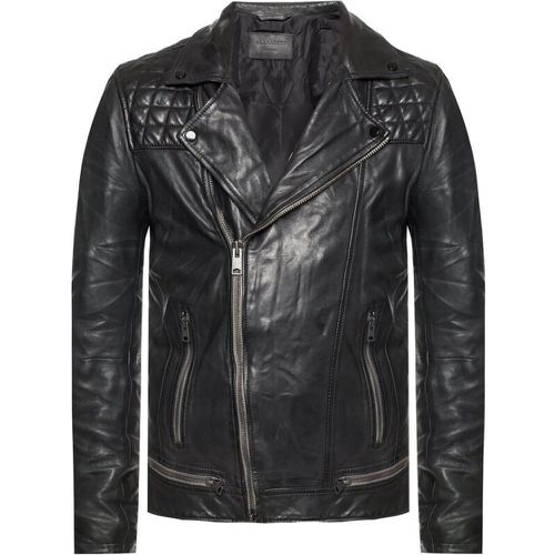 Conroy Leather Biker Jacket , Herren, Größe: S - AllSaints - Modalova
