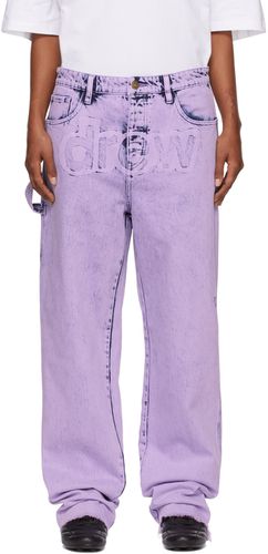 SSENSE Exclusive Purple Secret Carpenter Jeans - drew house - Modalova