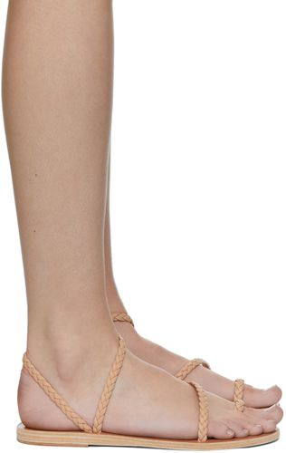 Tan Eleftheria Sandals - Ancient Greek Sandals - Modalova