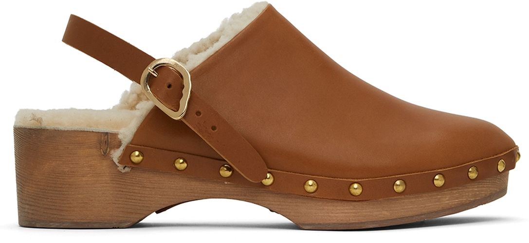 Brown Classic Closed Clogs - Ancient Greek Sandals - Modalova