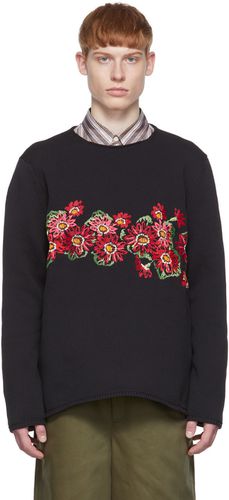 Black Polyester Sweater - Comme des Garçons Homme Plus - Modalova