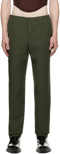 Dion Lee Green Tapered Trousers - Dion Lee - Modalova