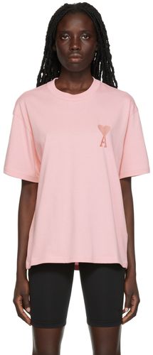 Pink Ami de Cœur T-Shirt - AMI Alexandre Mattiussi - Modalova