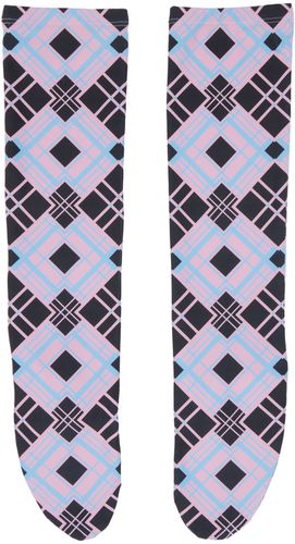 SSENSE Exclusive Black & Pink Long Socks - Chopova Lowena - Modalova