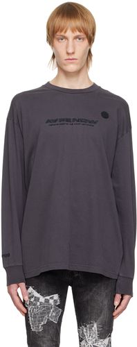 Gray Logo Long Sleeve T-Shirt - AAPE by A Bathing Ape - Modalova