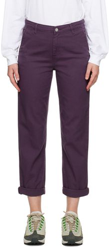 Purple Pierce Trousers - Carhartt Work In Progress - Modalova