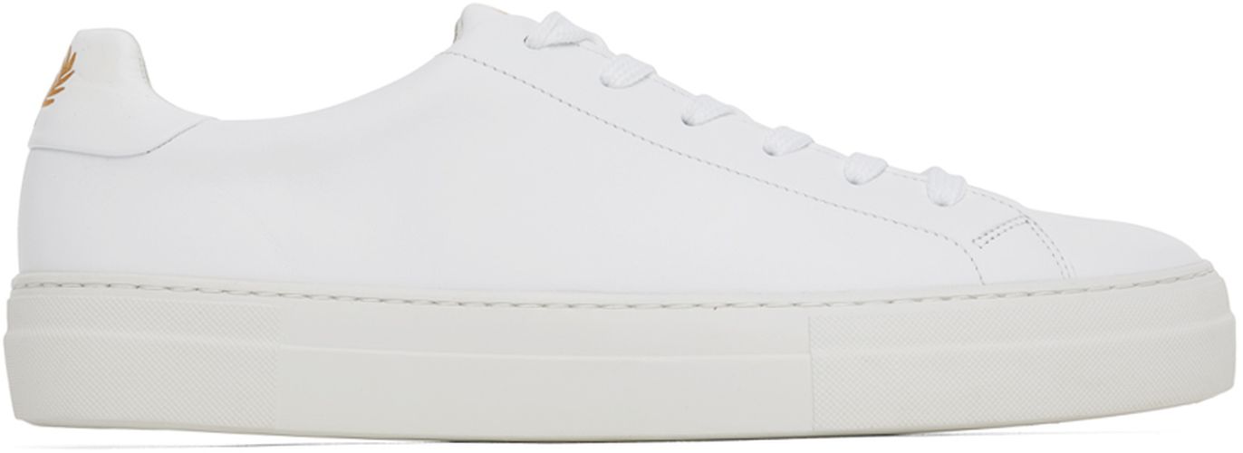 Fred Perry White Leather Sneakers - Fred Perry - Modalova
