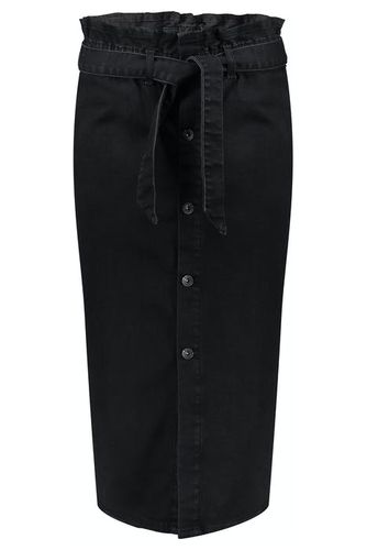 Long Skirt With Buttons Black - Geisha - Modalova